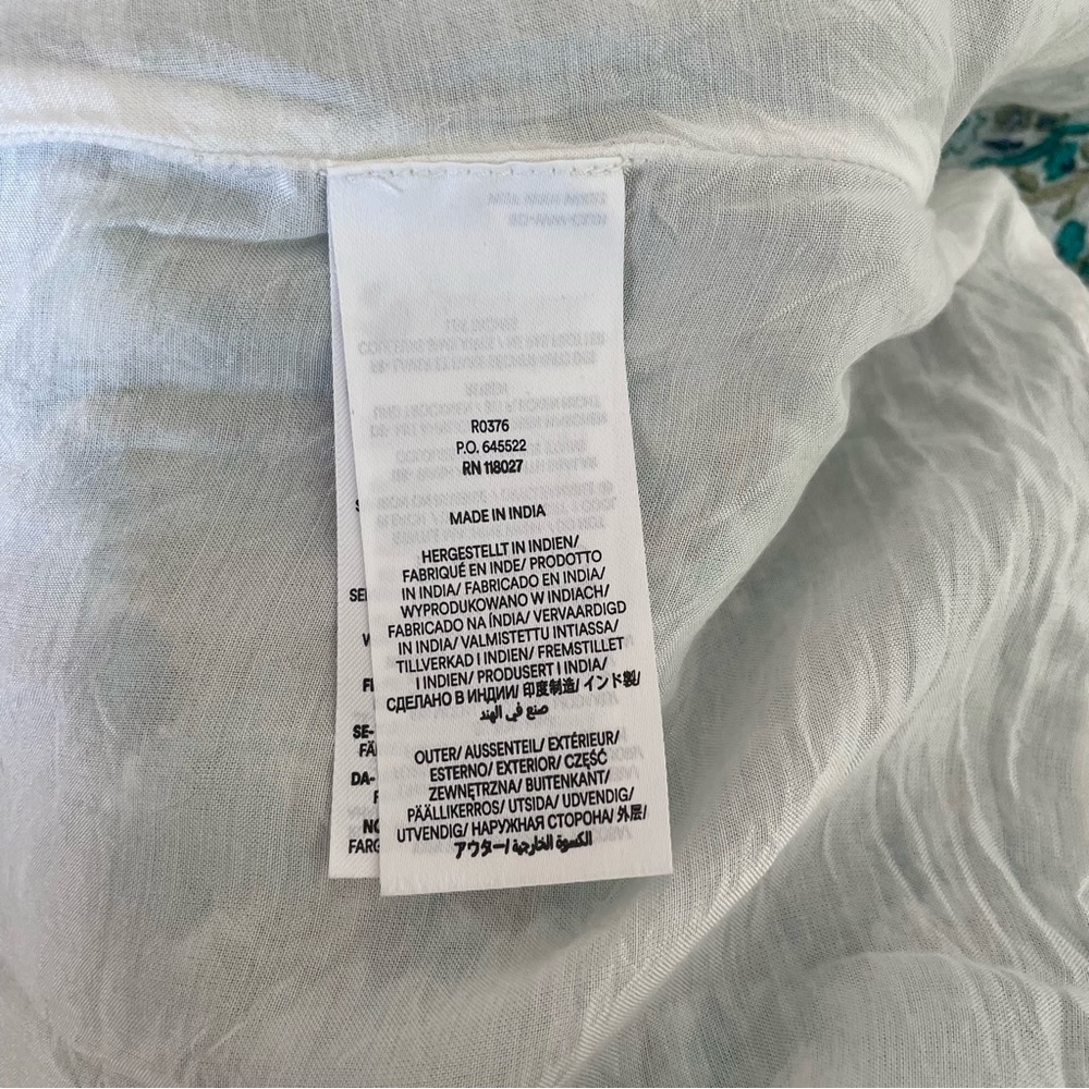 BODEN Crinkle Midi Skirt in Green Floral Plus Size - Picture 7 of 7